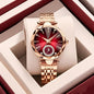 Women's Casual Simple Quartz Watch With Diamond