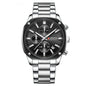 Six-hand Waterproof Business Mens Watch With A Calendar