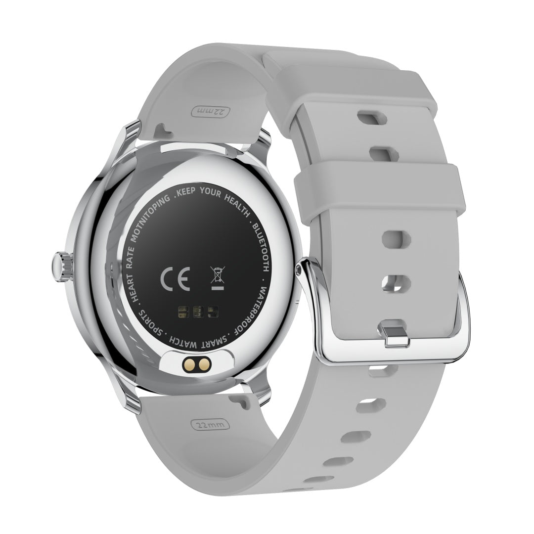 2025 New 1.43-inch AMOLED Screen Disc Ultra Thin Smart Watch Fitness Tracker