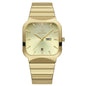 Square Double-point Casual Couple Functional Watch