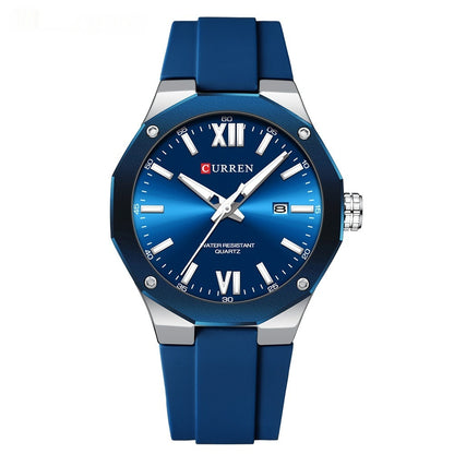 Large-dial Calendar Mens And Couples Watches, Sporty