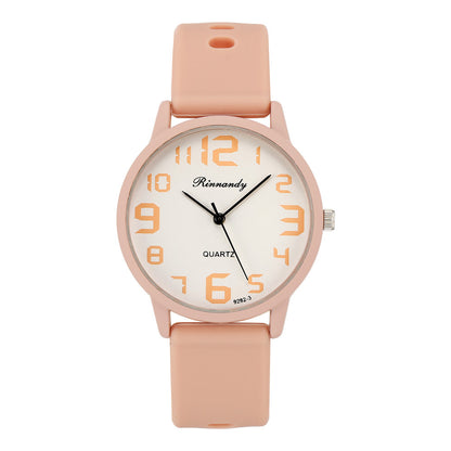 Fashion Jelly Color Sports Silicone Watch