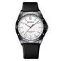 Simple Unisex Round Silicone-band Couples Watch Waterproof