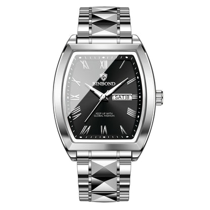 Men's Dual Calendar Luminous Quartz Watch