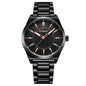 Mens Simple Business Waterproof Bar-Clasp Watch
