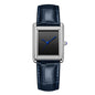 Couple Leather Watch Strap Simple Square Student's Watch Waterproof
