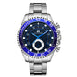Automatic Mechanical Luminous Room Gold Steel Belt Men's Watch