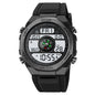 Electronic Watch Men's Compass Student Outdoor Sports Trend Luminous Alarm Clock