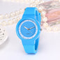 Simple Silicone Jelly Quartz Student Watch